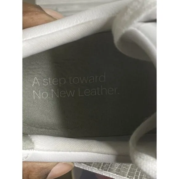 Everlane Mens‎ Court White Low Top Sneakers Lace Up Size 10.5