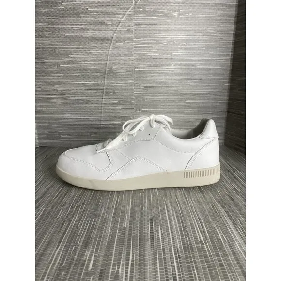 Everlane Mens‎ Court White Low Top Sneakers Lace Up Size 10.5