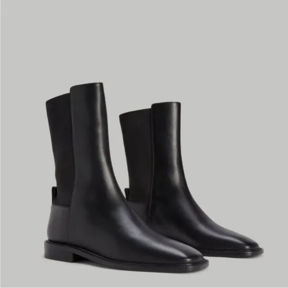 Everlane The City Chelsea Boots in Black Size 9 NEW Leather