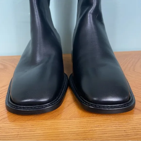 Everlane The City Chelsea Boots in Black Size 9 NEW Leather