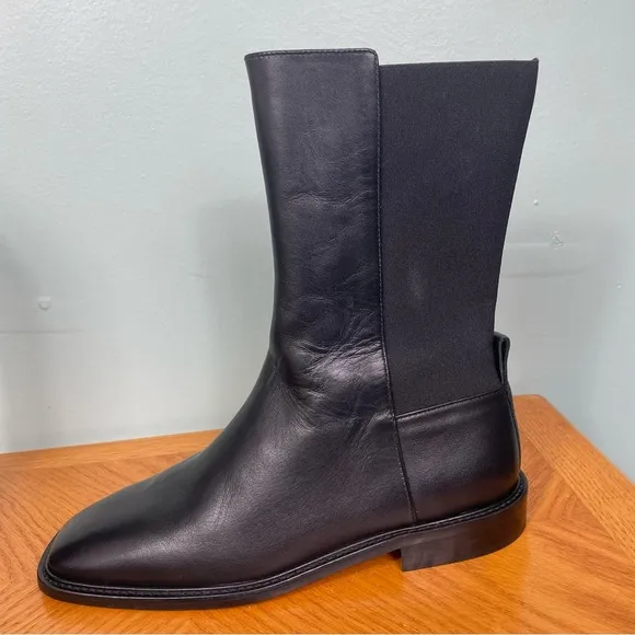 Everlane The City Chelsea Boots in Black Size 9 NEW Leather
