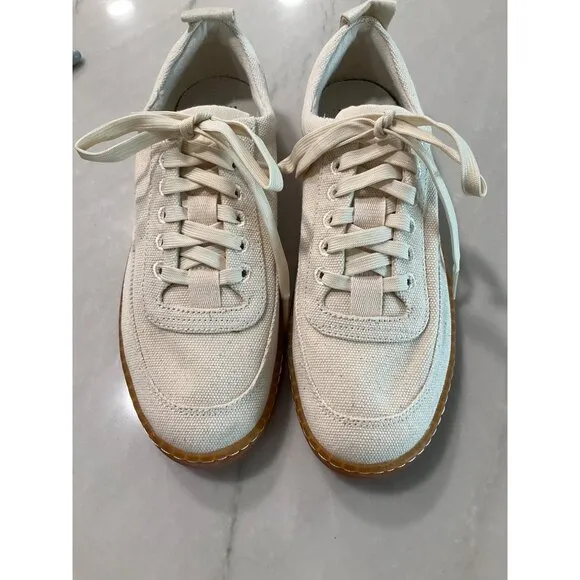 Everlane The Tread-Bare Sneakers in Canvas 9 New Womens Athletic Shoe
