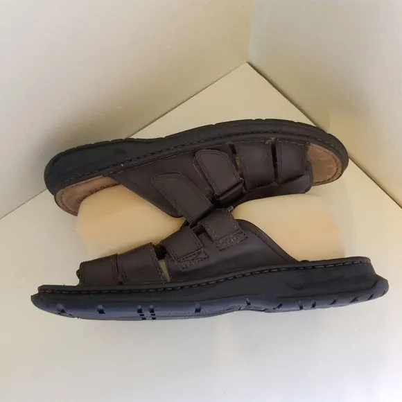 Faded Glory 12 Brown Vegan Fisherman Sandals LAKE Chunky 90s Y2K