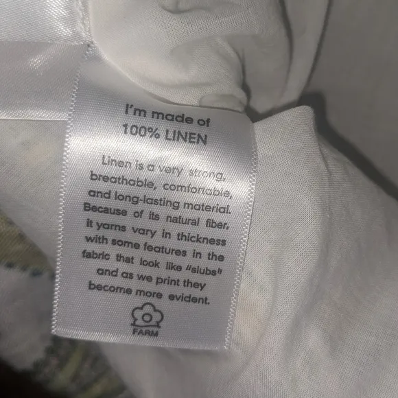 Farm Rio Spotted Leaf Utility Dress NWOT sz XL