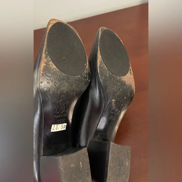 Fendi Zucca Logo Leather Loafers | Size 36.5 or 23.5 cm