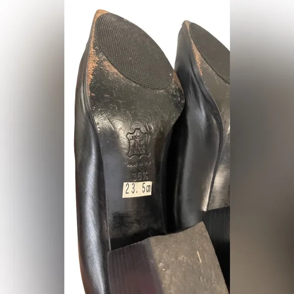 Fendi Zucca Logo Leather Loafers | Size 36.5 or 23.5 cm