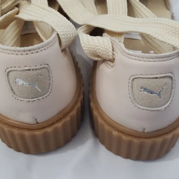 Fenty Puma by Rhianna leather lace up sandals
