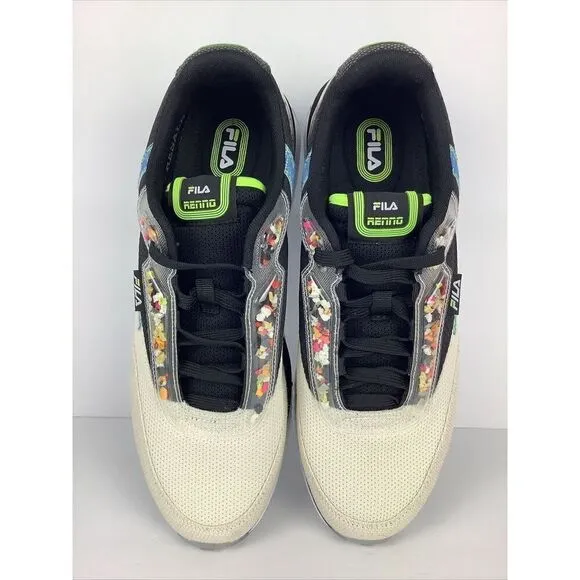 Fila Renno Eco N Generation Mens Running Shoes Size 9 1RM02310 Gardenia New