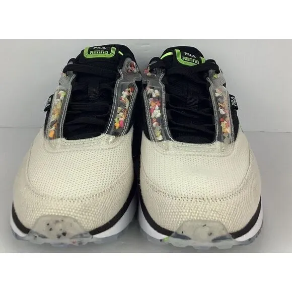 Fila Renno Eco N Generation Mens Running Shoes Size 9 1RM02310 Gardenia New