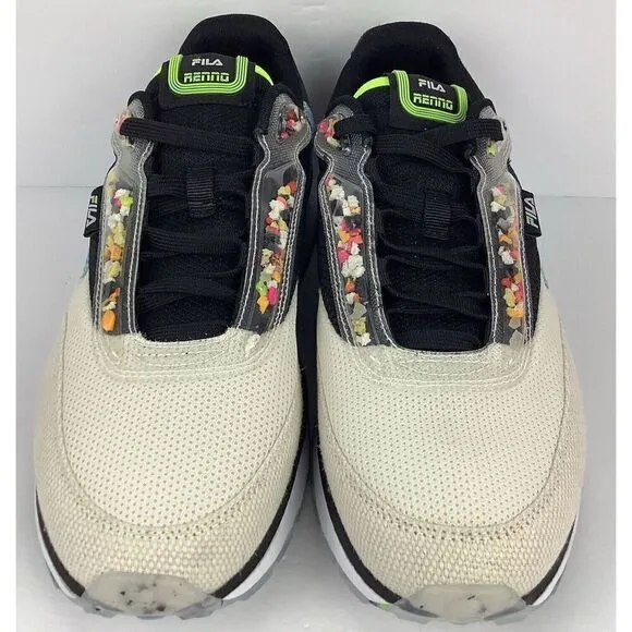 Fila Renno Eco N Generation Mens Running Shoes Size 9 1RM02310 Gardenia New