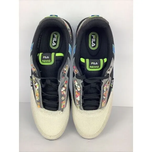 Fila Renno Eco N Generation Mens Running Shoes Size 9 1RM02310 Gardenia New