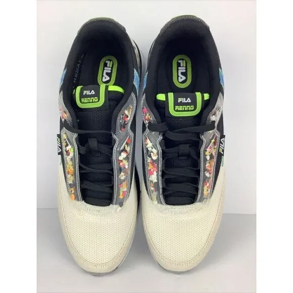 Fila Renno Eco N Generation Mens Running Shoes Size 9 1RM02310 Gardenia New