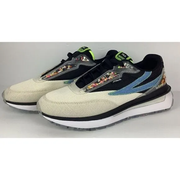 Fila Renno Eco N Generation Mens Running Shoes Size 9 1RM02310 Gardenia New