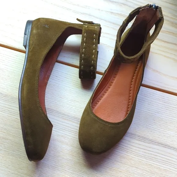 FINAL SALE 🆕🌿FRYE SUEDE BALLET FLATS🌿