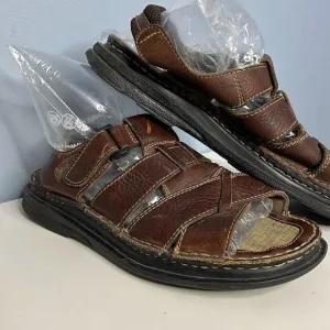 Fisherman Sandals Brown Leather Sz 11 Men’s