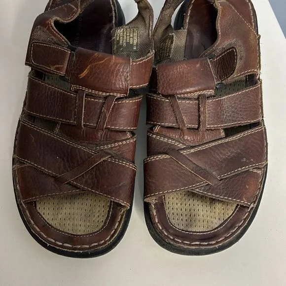 Fisherman Sandals Brown Leather Sz 11 Men’s