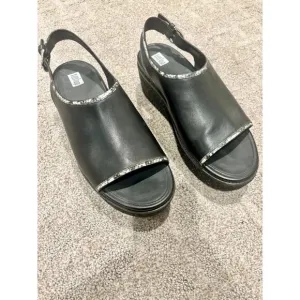 Fitflop Eloise Water Resistant Platform Slingback Sandals size 9