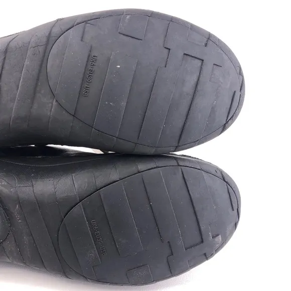 FitFlop Superloafer Black Leather Loafers 8