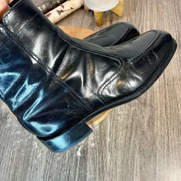 *Florsheim | Duke Side Zip Ankle Boots 17074 Size 9EEE
