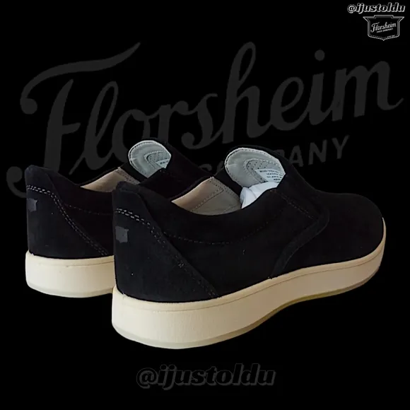 Florsheim Edge Double Gore Slip-On | Men's 8.5 / Black | Model № 14224-001