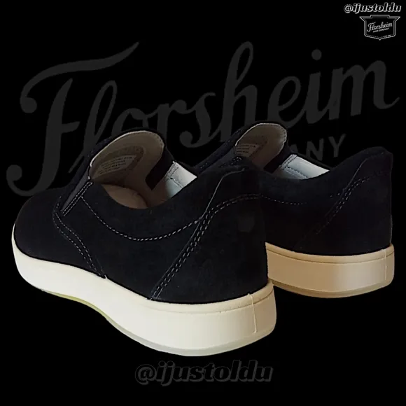 Florsheim Edge Double Gore Slip-On | Men's 8.5 / Black | Model № 14224-001