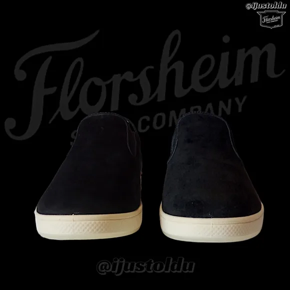 Florsheim Edge Double Gore Slip-On | Men's 8.5 / Black | Model № 14224-001