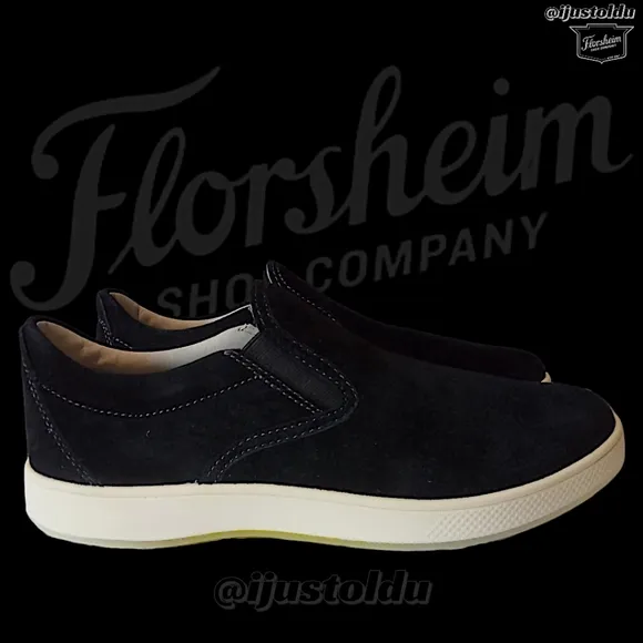 Florsheim Edge Double Gore Slip-On | Men's 8.5 / Black | Model № 14224-001