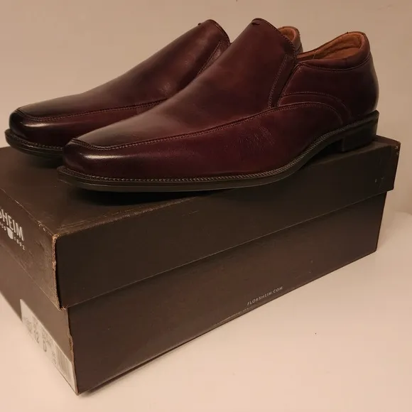 Florsheim Forum Moc Toe Slip-On Brown Men’s Dress Shoes Size 12