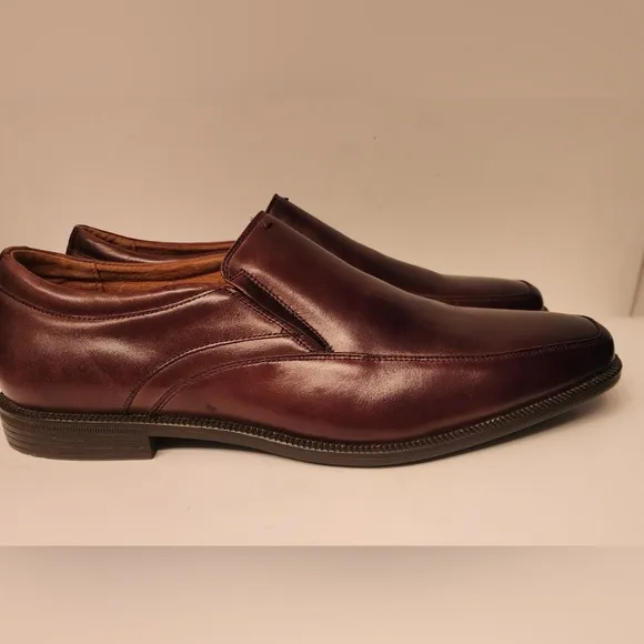 Florsheim Forum Moc Toe Slip-On Brown Men’s Dress Shoes Size 12