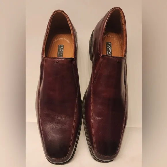 Florsheim Forum Moc Toe Slip-On Brown Men’s Dress Shoes Size 12
