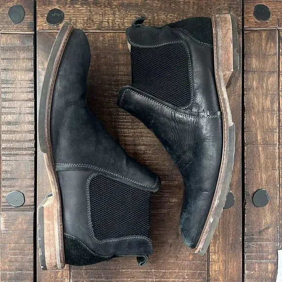 Florsheim Men's Chelsea Boots Pull On Plain Toe Chalet Gore Size 11.5