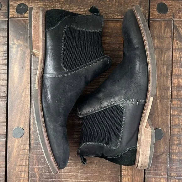 Florsheim Men's Chelsea Boots Pull On Plain Toe Chalet Gore Size 11.5