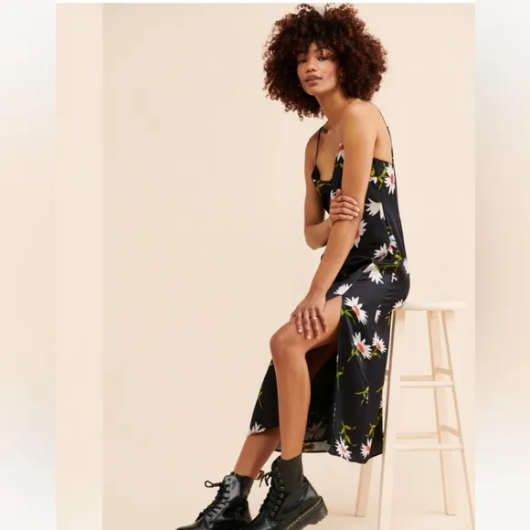 Flower Field Slip Dress by The East Order