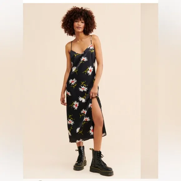 Flower Field Slip Dress by The East Order
