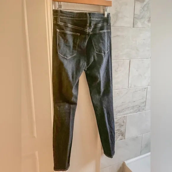 Frame Denim Le High Skinny Crop - Women’s Size 29, Mid Rise, Stretch Blue Jeans