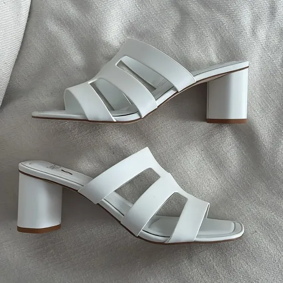 Franco Sarto Leather Heeled Flxcarly Sandals