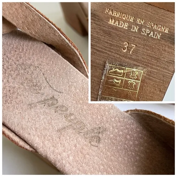Free People &quot;Walk This Way&quot; Clogs Sandals Size 37 / US 6.5