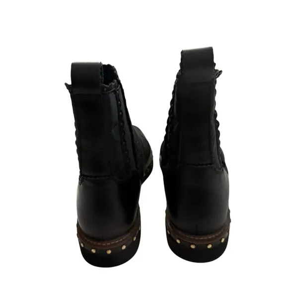 Free People Atlas Puffer Chelsea Boot Black Size 9/ 9.5