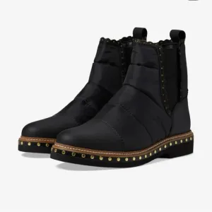 Free People Atlas Puffer Chelsea Boot Black Size 9/ 9.5