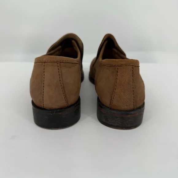 Free People Brady Brown Suede Loafer in a size 7.5 or 38 Slip-ons Casual Flats