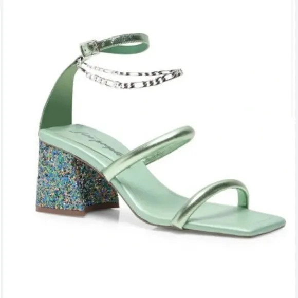 Free people chunky heels sandals, size 38; new