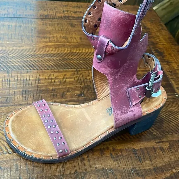FREE PEOPLE Happiness Heeled Sandals