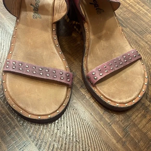 FREE PEOPLE Happiness Heeled Sandals