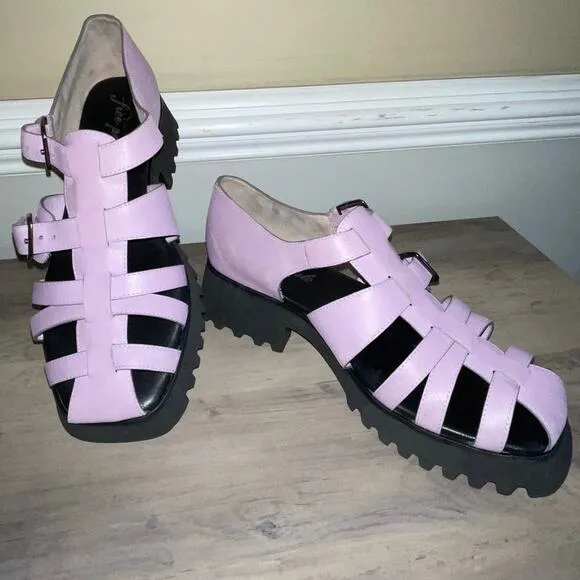 FREE PEOPLE Janis FIsherman Lug Sole Chunky Sandal Size 11