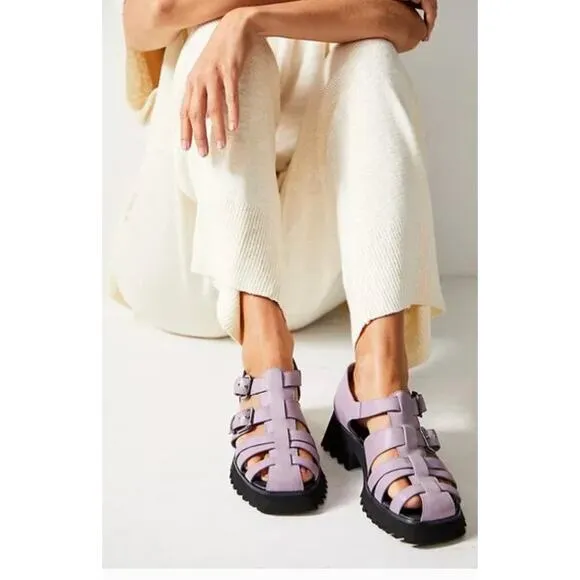 FREE PEOPLE Janis FIsherman Lug Sole Chunky Sandal Size 11