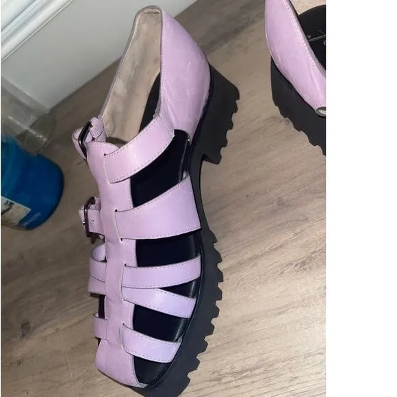 FREE PEOPLE Janis FIsherman Lug Sole Chunky Sandal Size 11