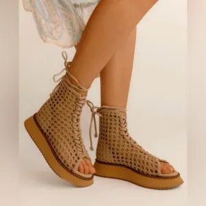 Free People - Luca Lace Up Sandal