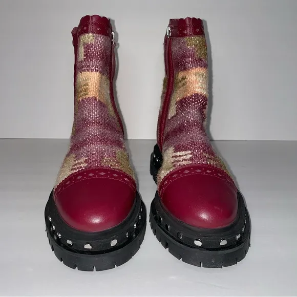 Free People Tate Chelsea Boot Mulberry Mix