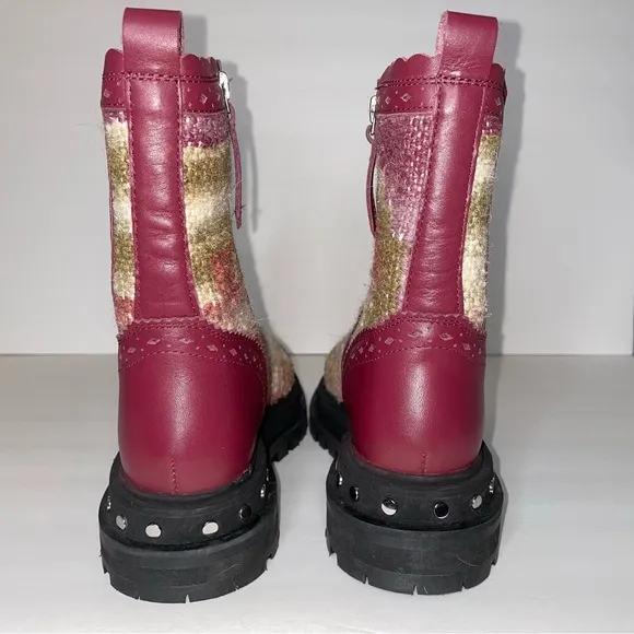 Free People Tate Chelsea Boot Mulberry Mix