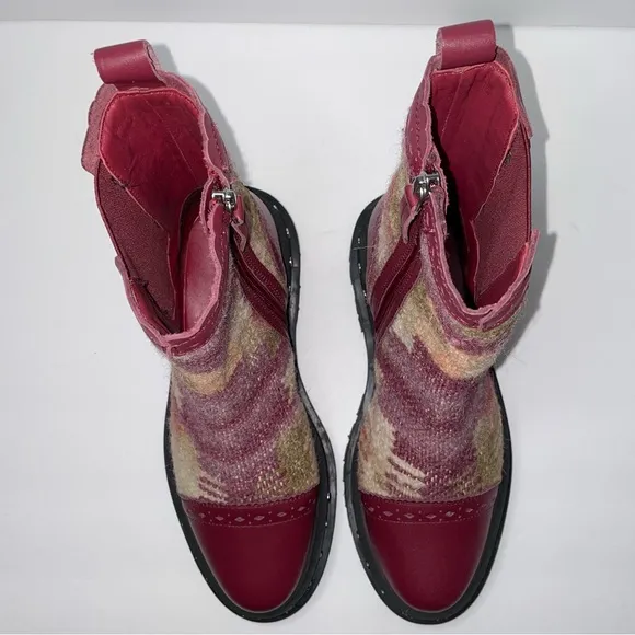 Free People Tate Chelsea Boot Mulberry Mix